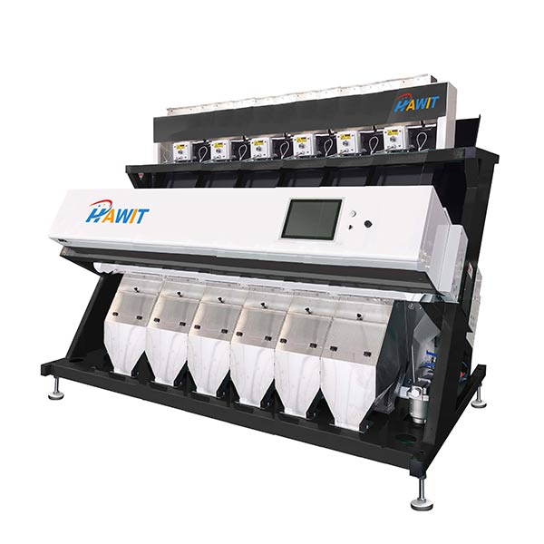 S Model Color Sorter Machine With 6 Chutes 378 Channels