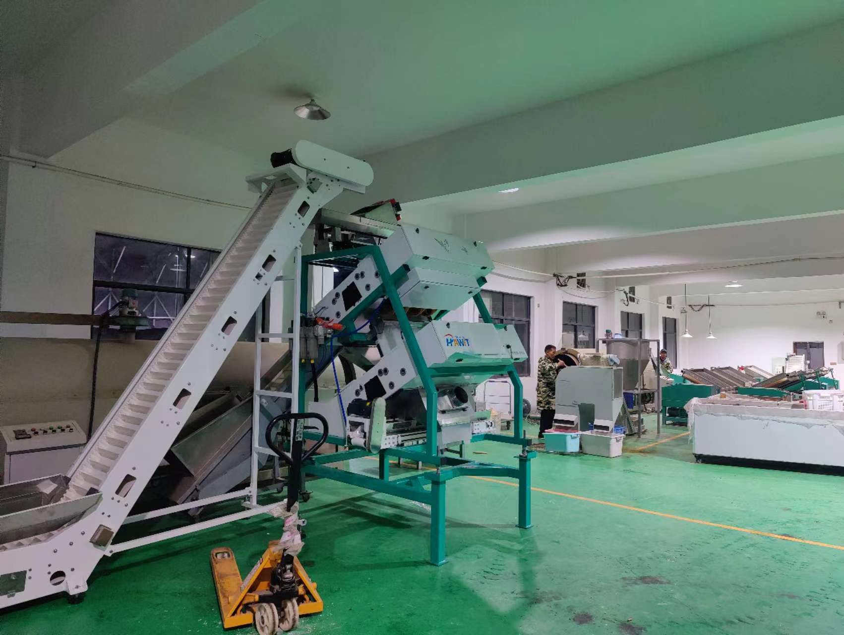 Hawit Tea Color Sorter Machine Successfully Installed in Customer plant