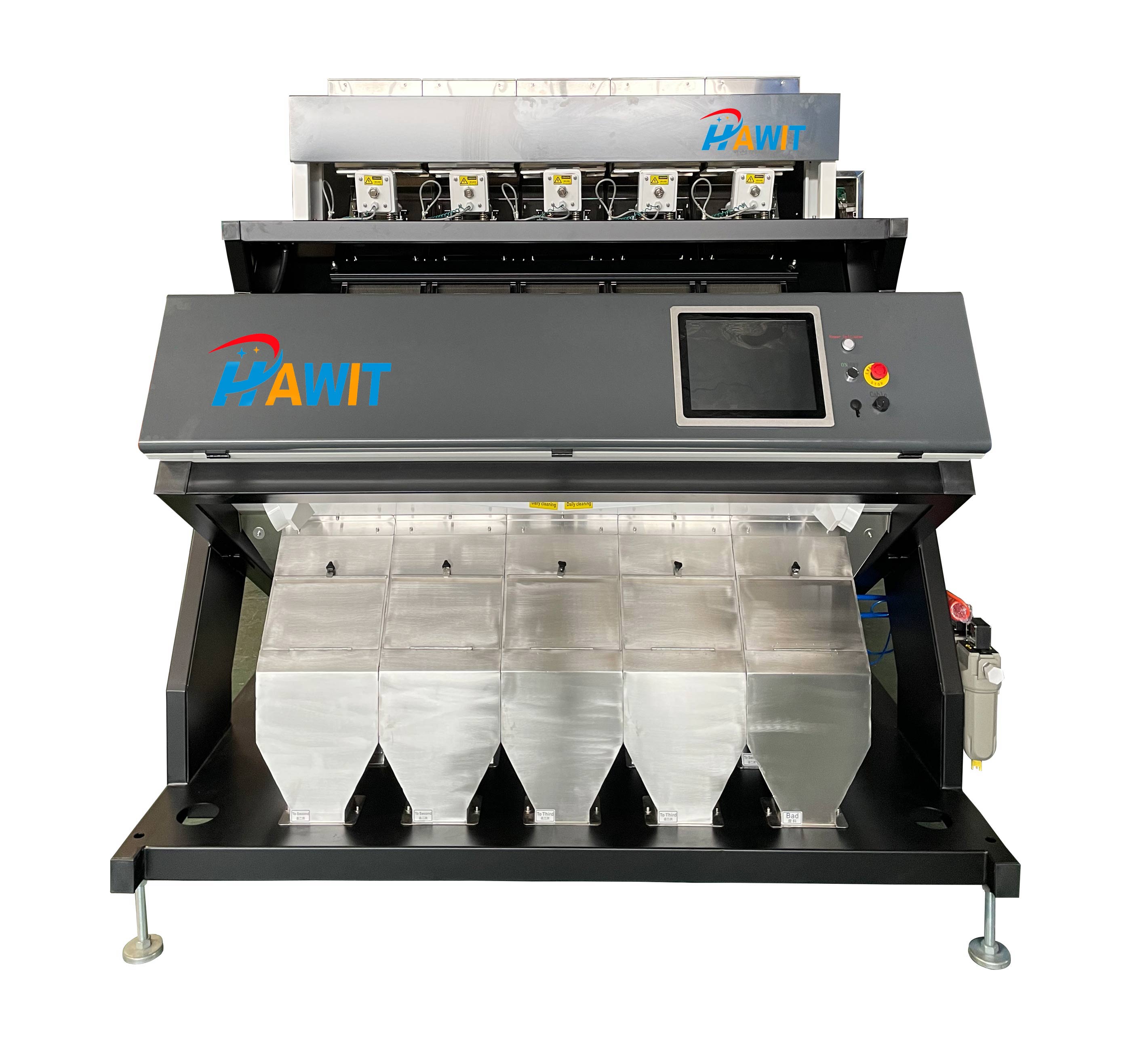 Pulses and Dals Color Sorter with High Precision Sorting Accurity