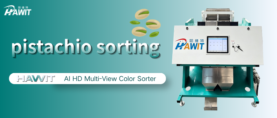AI HD Multi-View Color Sorter | All-Angle, No-Blind-Spot Pistachio Sorting
